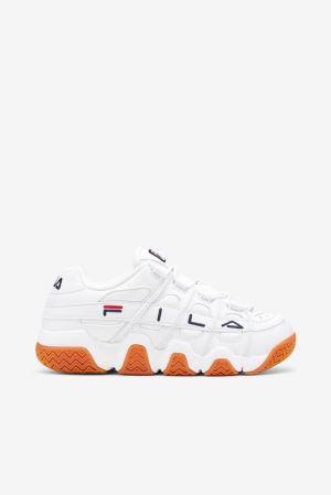 FILA Uproot Sneakers White / Navy,Womens Shoes | CA.JZLQDG789